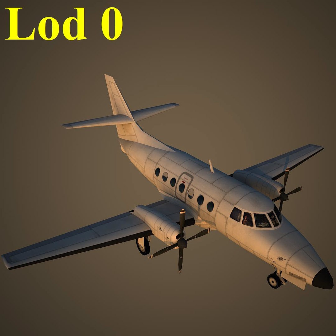 British Aerospace 32 3d Model