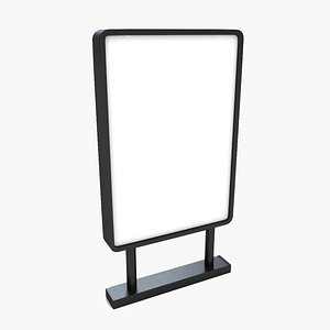 Advertising Stand Display 2 3D model