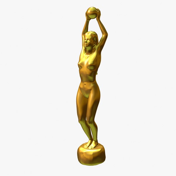 3d model female body sculpture