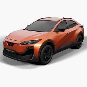 3D Subaru Uncharted 2026 EV SUV