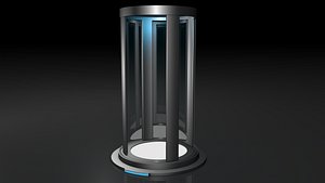 Sci Fi Liquid Incubator model