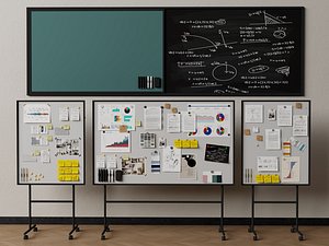 Educational Blackboard and Mobile Whiteboard Collection