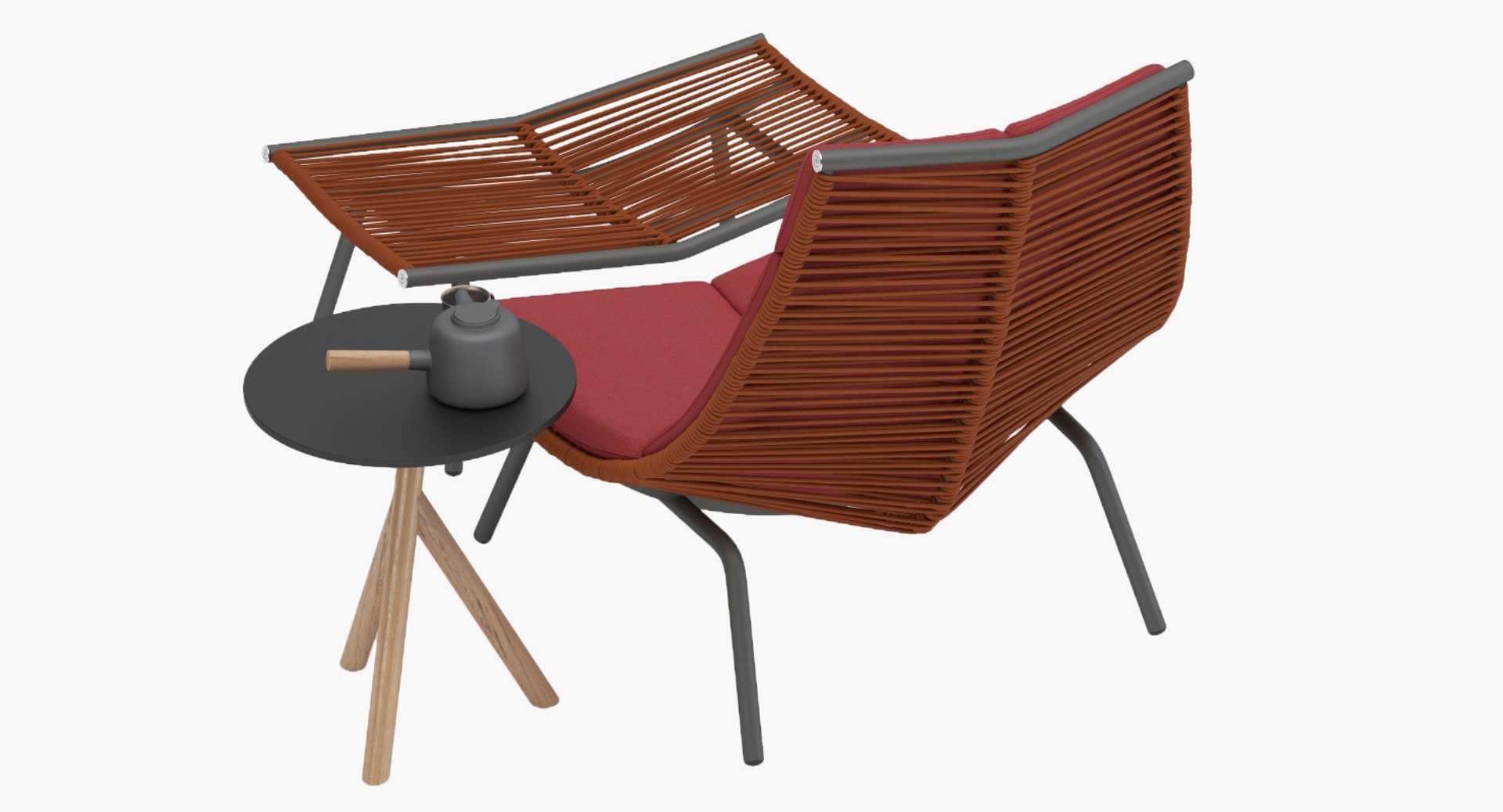 3D Model Roda Laze Lounge Chair - TurboSquid 1387738