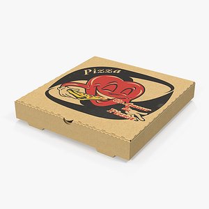 Closed Pizza Box