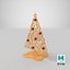 木製クリスマス アクセサリー コレクション V1