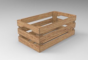 3D Suppy Crate Wood