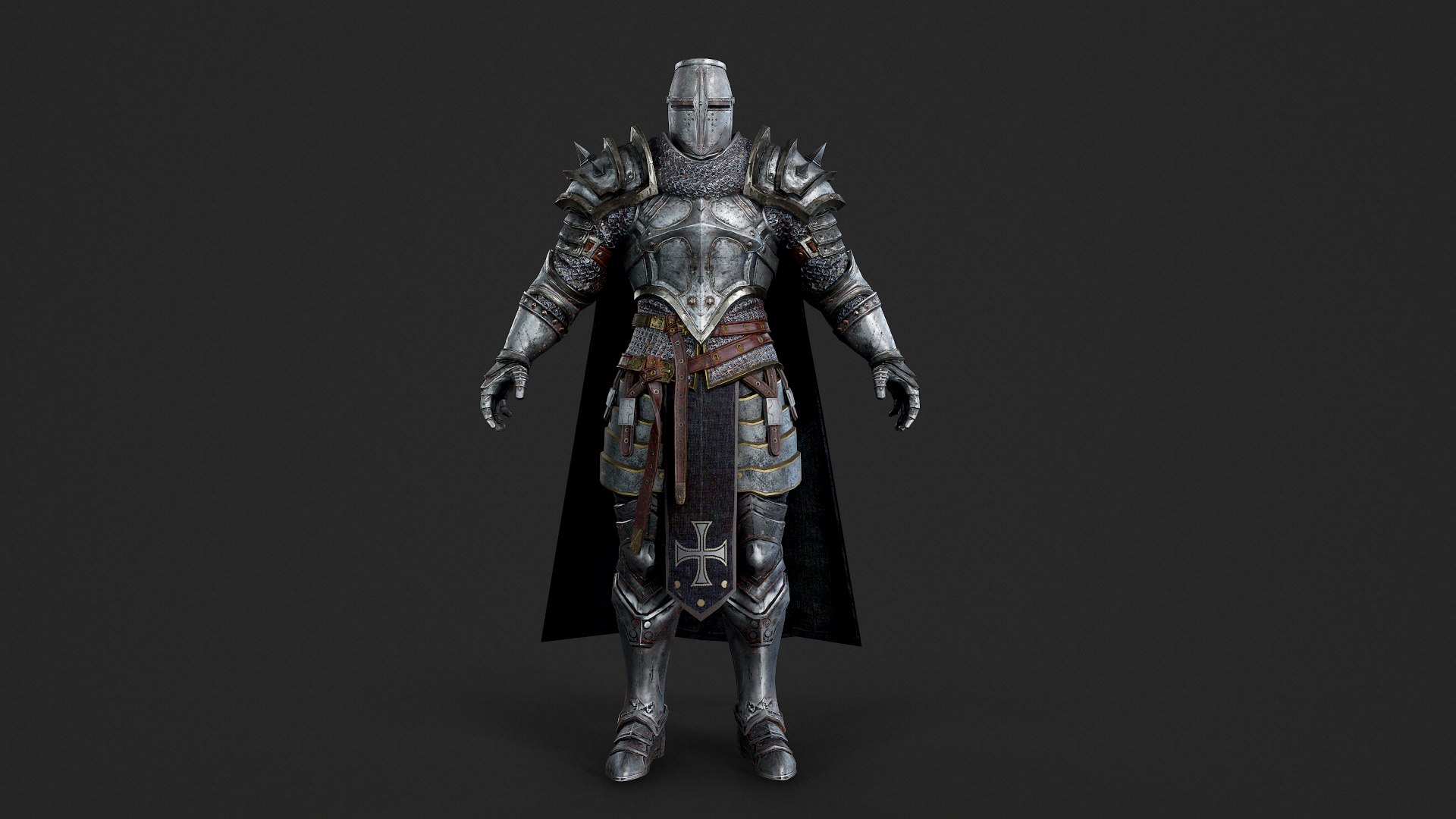 Crusade Soldier Crusader Model - TurboSquid 2146751