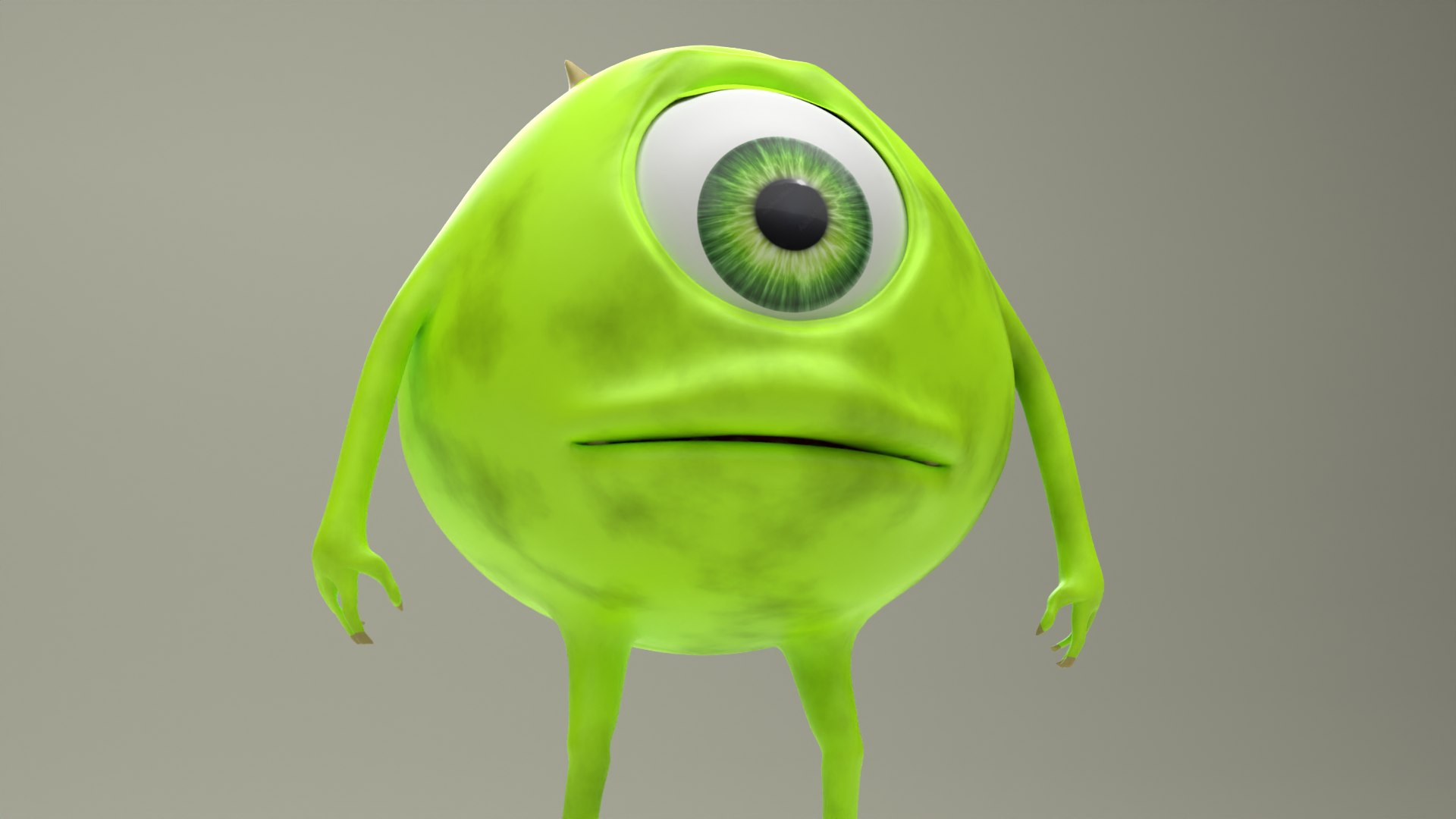 Mike Wazowski 3D model - TurboSquid 2113884