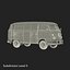 volkswagen type 2 3d model