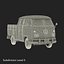 volkswagen type 2 3d model
