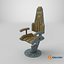 Sci-Fi Ergonomic Pilot Seat