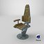 Sci-Fi Ergonomic Pilot Seat