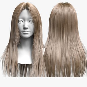 realistic hair Xgen