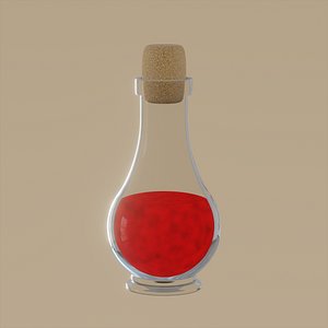 3D Potion Bottle