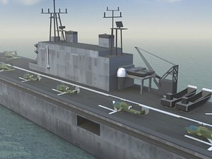 tarawa ship 3d model