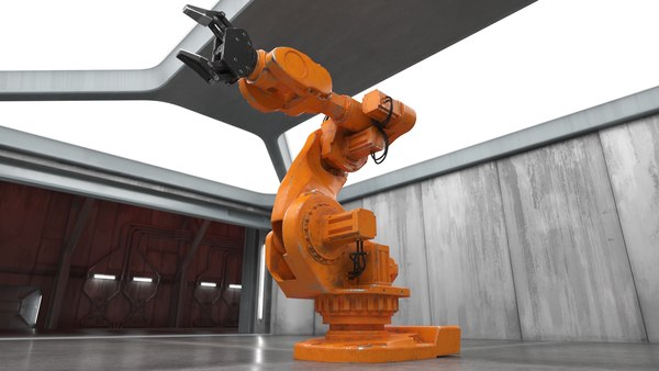 3D ABB IRB 7600 industrial Robot model - TurboSquid 2044857
