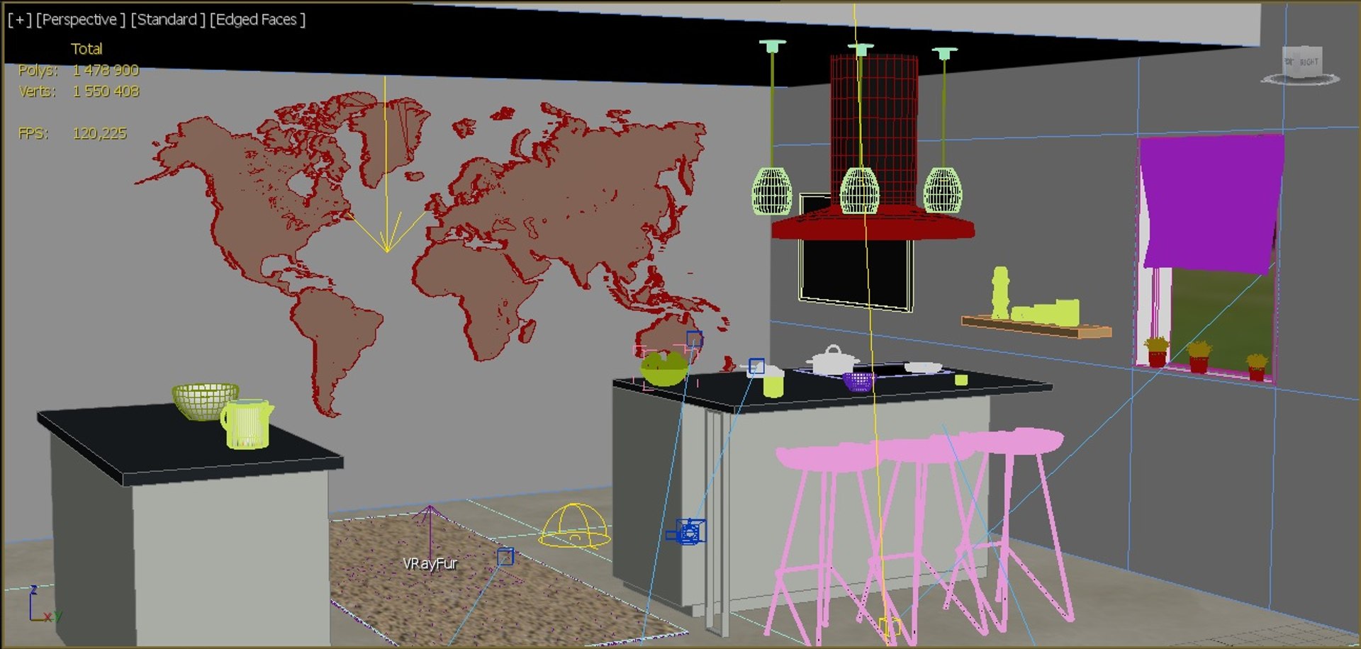Kitchen Design 3D - TurboSquid 1189184