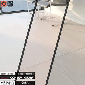 3d tile ariana crea ash model