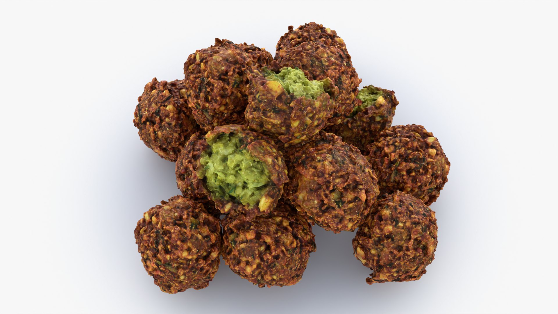 Falafel Pile 3D model https://p.turbosquid.com/ts-thumb/Lc/5RkT4N/AY/falafel02_0003/png/1751732338/1920x1080/fit_q87/6b1d20ad5c2fd1759940dfea5448f28276f81385/falafel02_0003.jpg