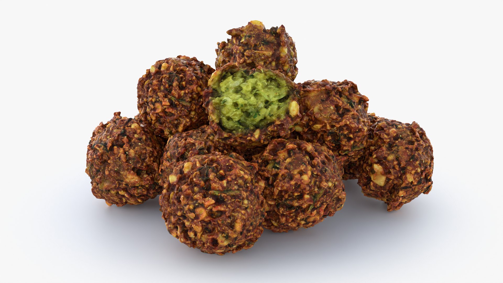 Falafel Pile 3D model https://p.turbosquid.com/ts-thumb/Lc/5RkT4N/On/falafel02_0004/png/1751732340/1920x1080/fit_q87/e57e36d903591af70f5f85a13c4c29975e06cbca/falafel02_0004.jpg