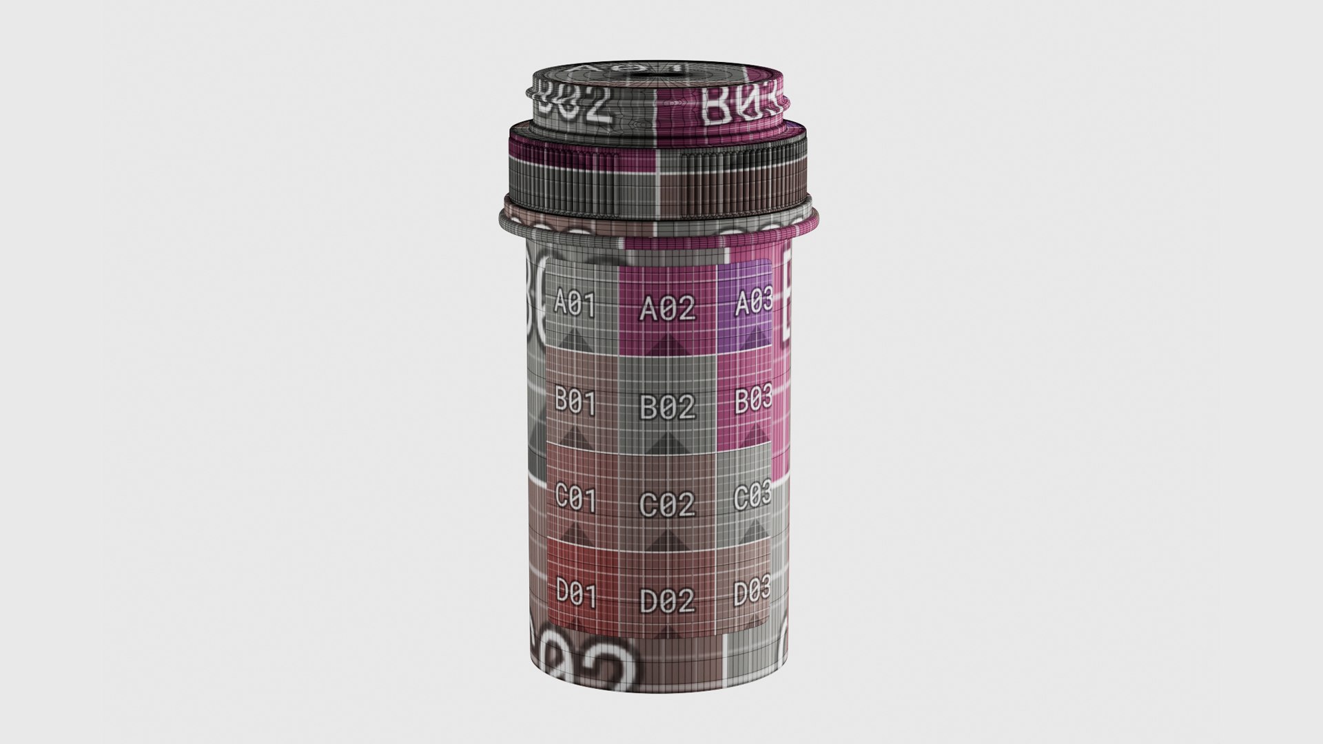 3D model Medicine Bottle Vial with Reversible Cap 40 Dram https://p.turbosquid.com/ts-thumb/Lc/5lu9N2/5H/14_uv1/jpg/1724834642/1920x1080/fit_q87/88b1269e37597de669d5dd8e85a6911bc975e6d6/14_uv1.jpg
