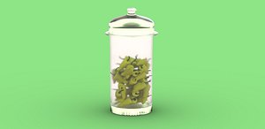 pickling glass jar 3D model