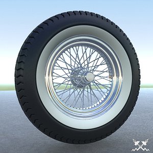 old timer wire wheel