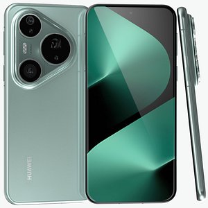 3D Huawei Pura 80 Pro Plus Glazed Green