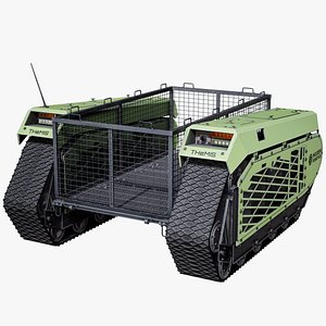 3D THeMIS Cargo Military Robot PBR