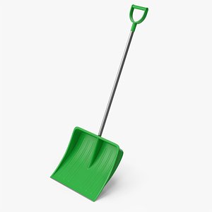 Green Plastic Shovel