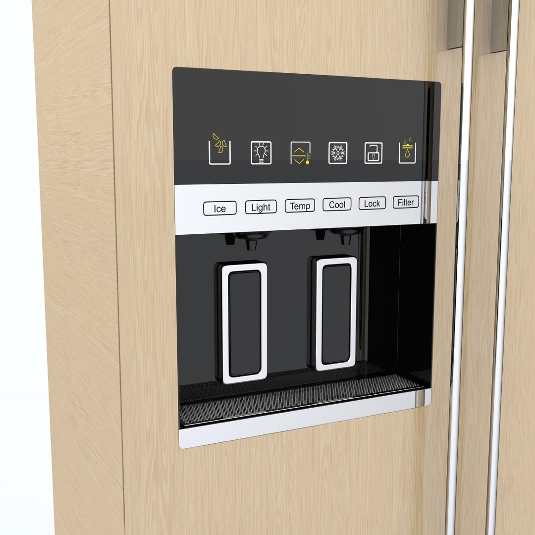 3d Model Refrigerator