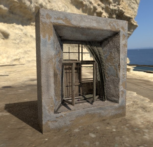 3D abandoned window model - TurboSquid 1244729