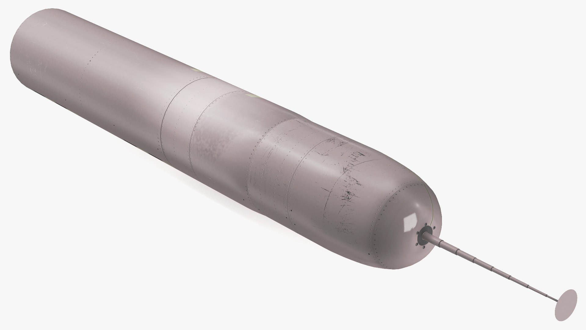 Submarine Launched Ballistic Missile 3D model preview