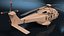 3D Military Transport Helicopter Desert Tan with Interior Rigged for Maya