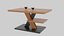 3D coffee table model