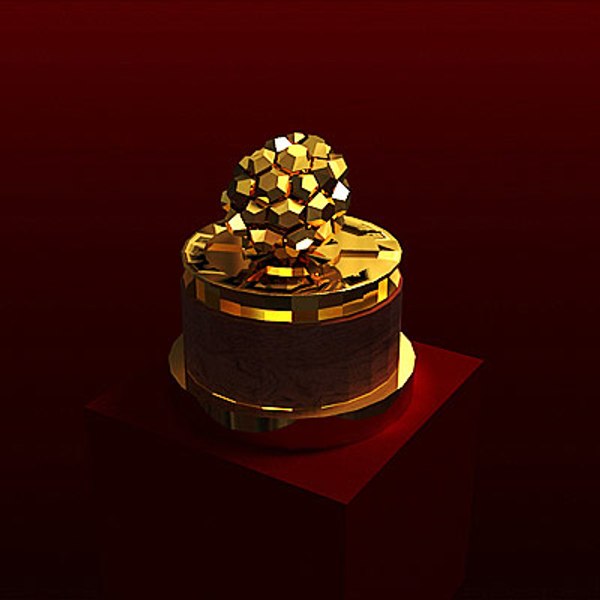 golden raspberry obj