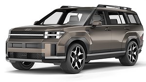 Hyundai Santa Fe 2024 3D
