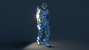 THE TRANSPARENCY MAN NFT 3D FILE