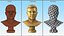 Busto dorado de Zelensky