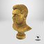Busto dorado de Zelensky
