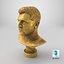 Busto dorado de Zelensky