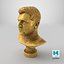 Busto dorado de Zelensky