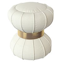 Cerjio Velvet Ottoman