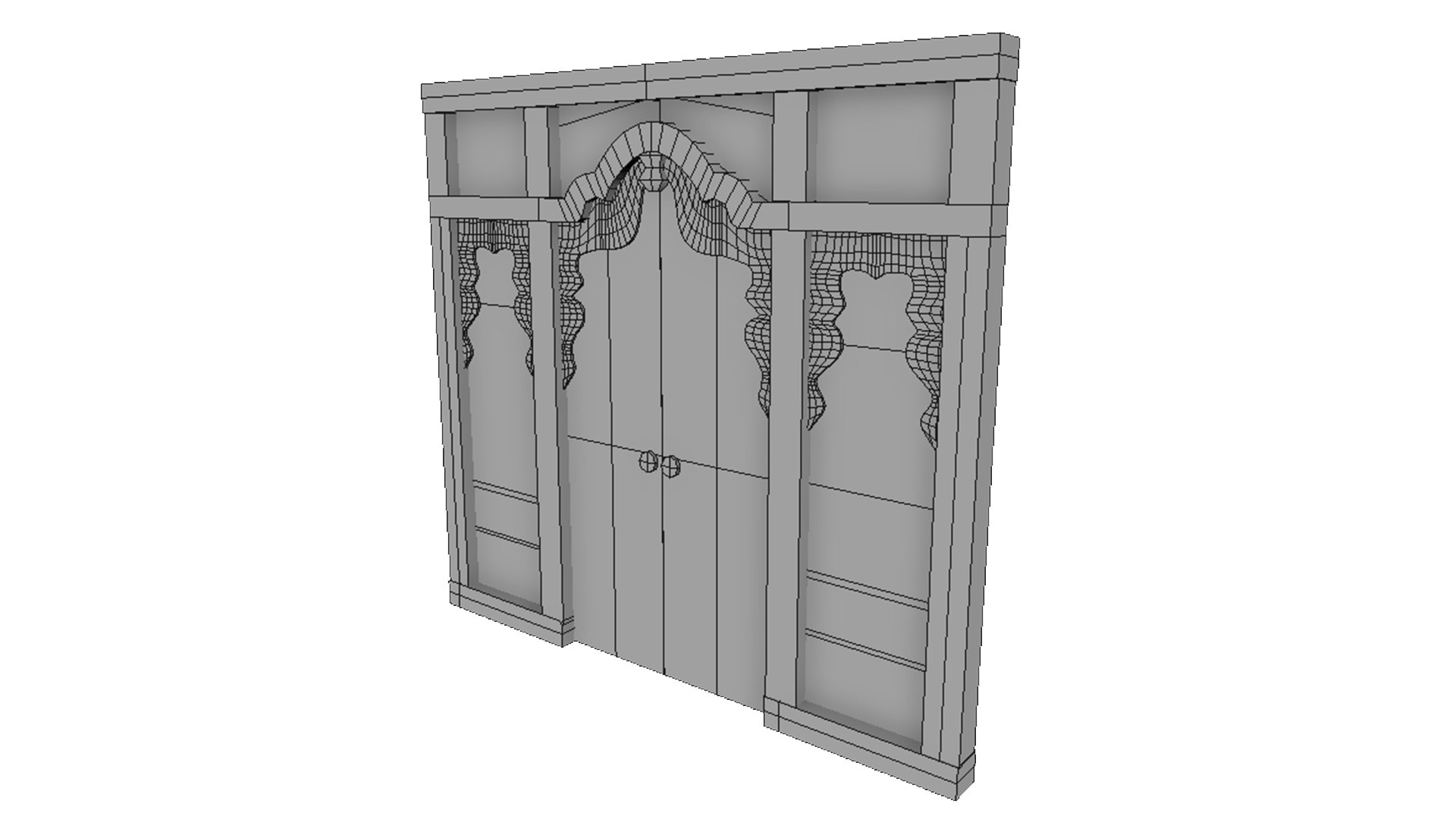 3D PINTU GEBYOK BALI - BALINESE GEBYOK DOOR Model - TurboSquid 2008725