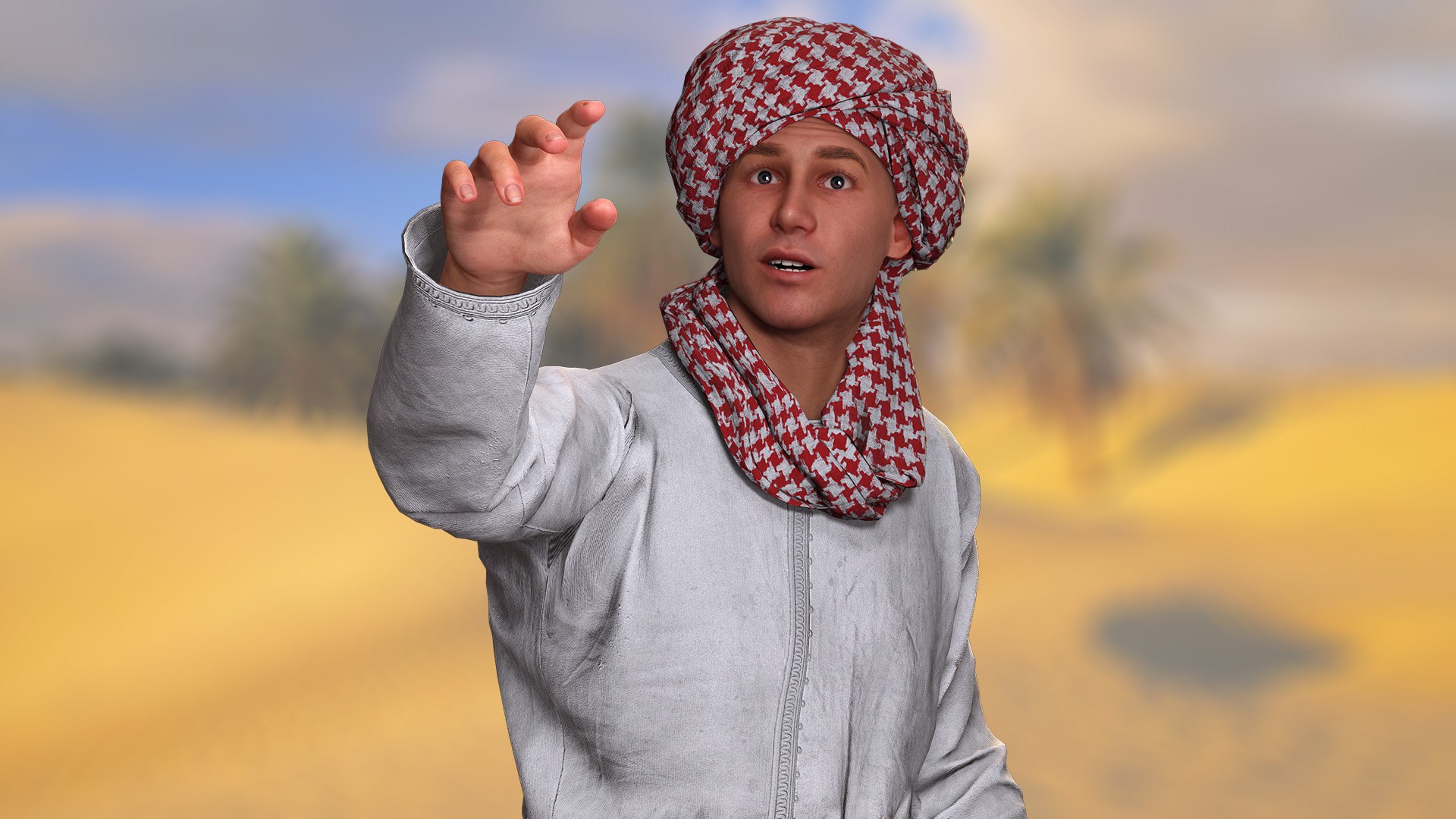 Traditional Middle Eastern Attire  High-Quality 3D Model model https://p.turbosquid.com/ts-thumb/Lc/ZjdQVx/fk/3/jpg/1739218440/1920x1080/fit_q87/cc6d63f5df543134ca0048d4abe930f3efa0aa75/3.jpg