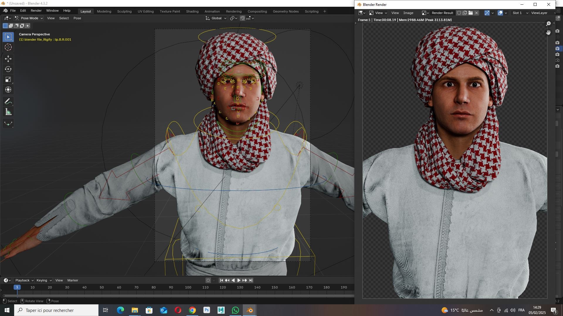 Traditional Middle Eastern Attire  High-Quality 3D Model model https://p.turbosquid.com/ts-thumb/Lc/ZjdQVx/xX/36/jpg/1739218443/1920x1080/fit_q87/95fb5b0c963a4c8034e0b8d0c20877698637f886/36.jpg