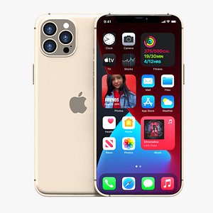 3D model phone 12 iphone