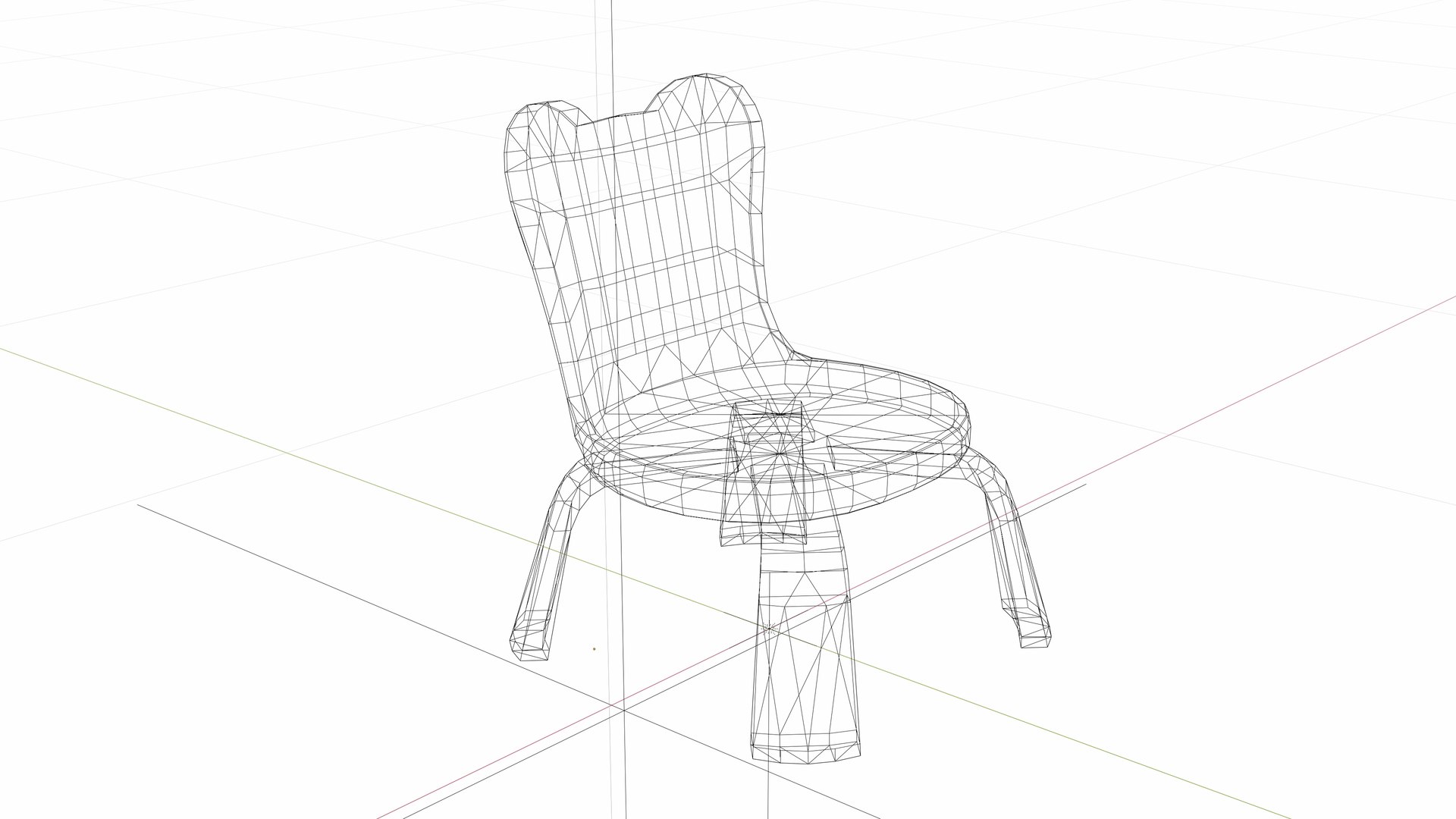 Froggy Chair 3D model https://p.turbosquid.com/ts-thumb/Lc/jfyBS7/PD/wireframe/png/1640678165/1920x1080/fit_q87/e3e58277b0e42c8239e849f7ef5c97829744baca/wireframe.jpg