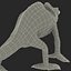 3d model chameleon pose 3