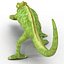 3d model chameleon pose 3